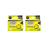 AMBICAR - Set 2 Refills for Car Air Fresheners. Does not include Electric Diffuser. Alcohol Free Natural Essence. Fresh Lemon Scent. Fragrance LIMONCELLO
