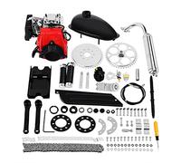 Ambienceo 49cc 4 Stroke Pedal Cycle Petrol Gas Motor Kit Engine Bicycle Conversion Kit for Motorized Bike