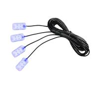 Ambient Lighting for Car: Adjustable RGB Neon Light, Flexible Wireless Interior Lamp, USB Control Strip | Smart Vehicle Cabin Decoration Kit for Atmosphere