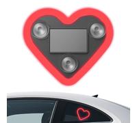 Ambient Lighting for Car - Love Heart Shape Neon LED Window Light | Neon Romantic Lighting for Automotive Vehicle Decoration Valentine's Day Motorcycle Door Truck