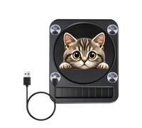 Ambient Lights for Car Solar-Powered LED Cute Cat Suction Cup