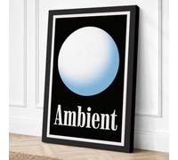 Ambient Sphere Minimalist Canvas Wall Art Print 30x20 Inch (76 x 51 cm)