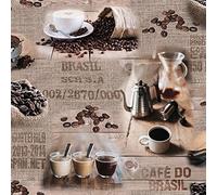 Ambiente 20-ct 13x13 Brown Paper Napkins - 3-Ply, 6.5x6.5 Inches - Disposable Party Napkins for Lunch, Dinner, Brunch, Beverage, Decoupage Art Projects - FSC Certified, Made in Netherlands