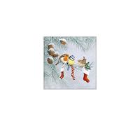 Ambiente 3 Ply Paper Napkins Christmas Socks