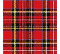 Ambiente 3 Ply Paper Napkins Scottish Red Tartan