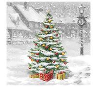 Ambiente 3 Ply Paper Napkins Tree On Square