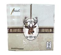Ambiente 3 Ply Paper Napkins Wild Deer