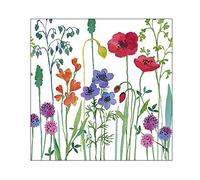 Ambiente - 3-Ply Printed Paper Napkins - Pack of 20 - Meadow Flowers