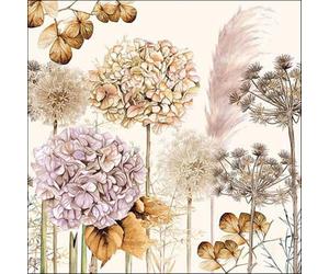 Ambiente 33cm 3-Ply Paper Napkins 20pcs - Dried Flowers