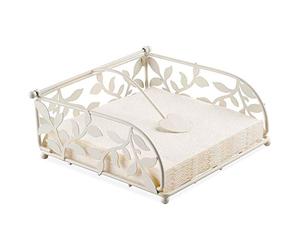 Ambiente Branch Napkin Holder Cream