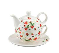 Ambiente China Tea 4 One Strawberries All Over White