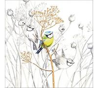 Ambiente - Christmas paper napkins - sweet little bird, snow, winter - 33 x 33 cm