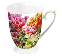 Ambiente Fine Bone China Mug 0.25 Litre Tulips