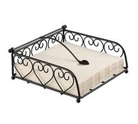 Ambiente Heart Design Napkin Holder, Black
