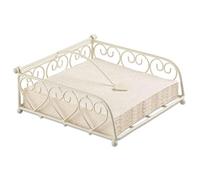 Ambiente Heart Design Napkin Holder Cream