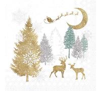 Ambiente Napkin 33 Winter Forest FSC Mix Pack of 20