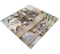 Ambiente Napkins Lunch/Festival/Party/Approx. 33 x 33 cm Donkeys Christmas Autumn Winter Ideal as a Gift and Table Decoration