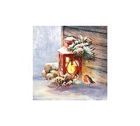 Ambiente Napkins Robin By Lantern