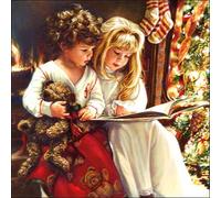 Ambiente Napkins Santa Reading Story Pack of 20