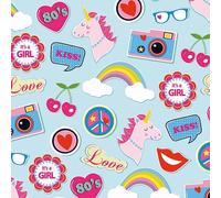 Ambiente Paper Napkins, Pack of 20, 3-ply Lunch Size Blue Peacock