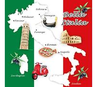 Ambiente Serviettes Lunch/Bella Italia Party 33 x 33 cm
