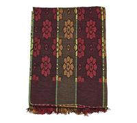 AMBIKA STORES & READYMADES Single Size Pure Cotton Solapur Chaddar/Cotton Bedsheet for All Weather, Daily Use (60x90 Inch) Pack of 1 Multicolor