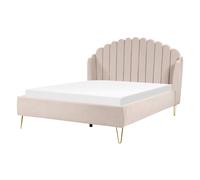 Bed Fabric AMBILLOU 140 x 200 cm (EU Double) Light Beige