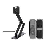 AMBIR Flexicam USB Document Camera-4K Video, FC204-AC, Internal Microphone & Light. Compatible with ChromeBook, MacOS and Windows. in-Classroom and Remote Teaching, Web Meetings and Creator Videos