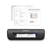 Ambir ImageScan Pro 667 Business Card Scanner with AmbirScan Business Card for Windows PC