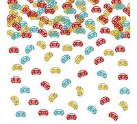 Ambishi 120pcs Racing Car Confetti, Baby Shower/Kids Boys Girls Birthday Party Decoration, Car Theme Happy 1st 2nd 3rd 4th 5th Birthday Table Confetti, Kids Birthday Party Supplies