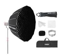 Ambitful 35.4''/90cm Quick Release Octagonal Softbox,Bowens Mount Softbox with Diffuser & Honeycomb Grid, Compatible with Cob Video Light, Fit for Portrait Photography,Living Streaming,Tiktok