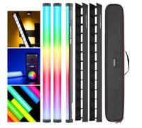 AMBITFUL A2 PRO A2PRO Full-Color RGB Tube Light, CRI 95 TLCI 97 Accurate Color,2500k-8500K Adjustable,RGB CCT HSI Mode, 26 Fx Light Effect,APP Control Support, Brightness Adjustable (A2PRO) (A2PRO-K2)