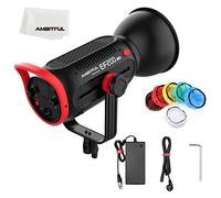 AMBITFUL Aurora Series EF200 200W LED Video Light 5600K LED Continuous Lighting,CRI 95+ / TLCI 97+,Built-in APP,79000lux@ 1m, Bowens Mount for YouTube Video, Studio Portrait, Wedding