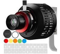 AMBITFUL Conical Snoot Bowens Mount Kit AL-18 PRO AL-18PRO with 50mm Lens,Video Artist Modelling Shape Light Studio use for LED Video Light,Compatible with Aputure Amaran 100X/D 200D/X, Godox SL60