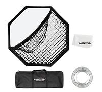 AMBITFUL FW95 95cm Octagon honeycomb grid Bowens softbox, with honeycomb grid + carrying bag, for Bowens mount lamp