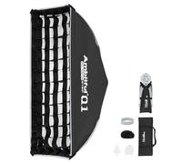 Ambitful Q1 22x55cm / 8 * 22 inch Strip Quick Release Godox Mount Softbox | Photography Lighting Softbox For Godox AD300PROII,ML80BI,ML100BI,ML150BI portraits, interviews and Street photography