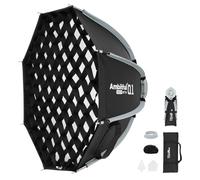 AMBITFUL Q1 Quick Release Softbox, Photography Lighting Modifier, Ball, Octa, Strip and Bounce Styles (Godox Mount, 18 in Octa)
