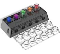 Ambition A1 Tattoo Ink Mixer - Wireless Colorant Mixer IP53 Waterproof 2400 mAh Battery Lab Vortex Mixer with 12pcs Color Cups, 200pcs Mixing Magnet Sticks for Tattoo Artists