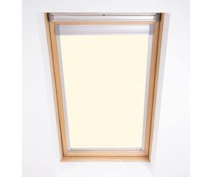 Ambition Blinds Blackout Roller Blinds for Fakro Code 7 (78/140) Cream