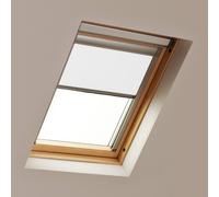 Ambition Blinds Blackout Roller Blinds for Keylite Code 1 White