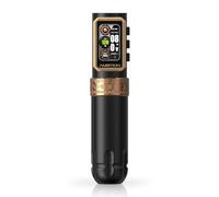 Ambition Epoch Wireless Tattoo Machine Pen, Direct Drive Adjustable Stroke Rotary Tattoo Gun, Tool Free 1-5mm Stroke, Coreless Motor, 2400mAh Battery, Cordless Tattoo Machine for Artists