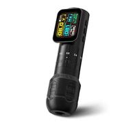 Ambition Seher Pro Tattoo Gun Wireless Tattoo Pen Machne with 2400mAh Large-display Billing Function Battery, Adjustable Stroke Rotary Coreless Motor 42mm Grip for Professional Artists