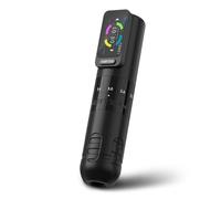 Ambition Seher Rotary Tattoo Gun Wireless Tattoo Machine with 6 Strokes Length 2.2mm-4.2mm Coreless Motor with 2400mAh Battery for Professional Artist