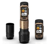 Ambition Soldier Pro 520 Tattoo Gun, Wireless Rotary Tattoo Pen Machine with 520g.cm Ultra High Torque Motor, Dual 2400mAh Batteries, Adjustable Stroke Supply for Professional Artists