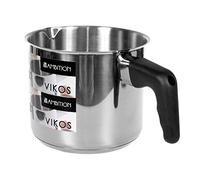 Milk Pot Jug 1.8L Measure Cup Handle Induction Dishwasher Safe Stainless Steel