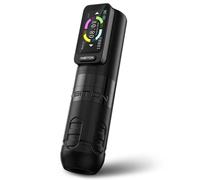 Ambition Zetton Rotary Tattoo Gun Wireless Tattoo Pen Machine with Straight Drive Bar 4.0mm Stroke with 2400mAh Color Touch Display Battery for Professional Artists
