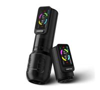 Ambition Zetton Wireless Tattoo Machine with Extra 2400mAh Touch Buttons LED Digital Display Rotary Tattoo Machine Cartridge Battery Pen with Brushless Motor Straight Drive Bar for Tattoo Artist