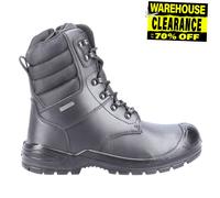 Amblers 240 WATERPROOF Leather Mens Safety Boot Black