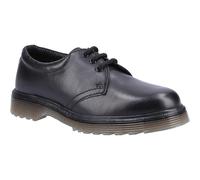 Amblers Mens Aldershot Black Leather Lace Up with Padded Collar 6