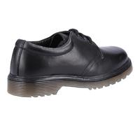 Amblers Aldershot Leather Gibson Shoe Black Lace up with three eyelets, Slip r